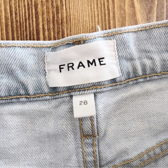 Frame Women’s Denim Le Tour Short - Size 28 - Picture 4 of 6